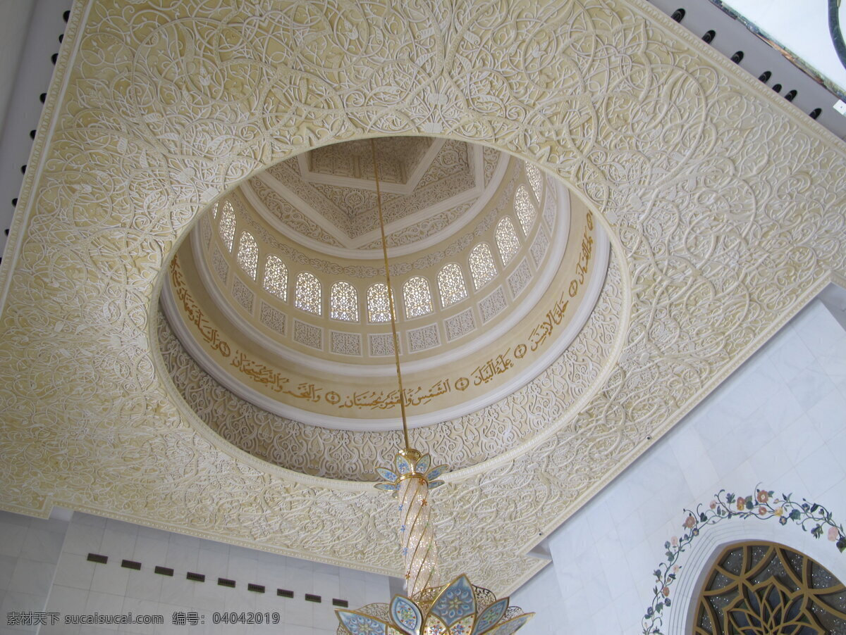 扎伊德 清真寺 迪拜 文化艺术 宗教信仰 扎伊德清真寺 迪拜之旅