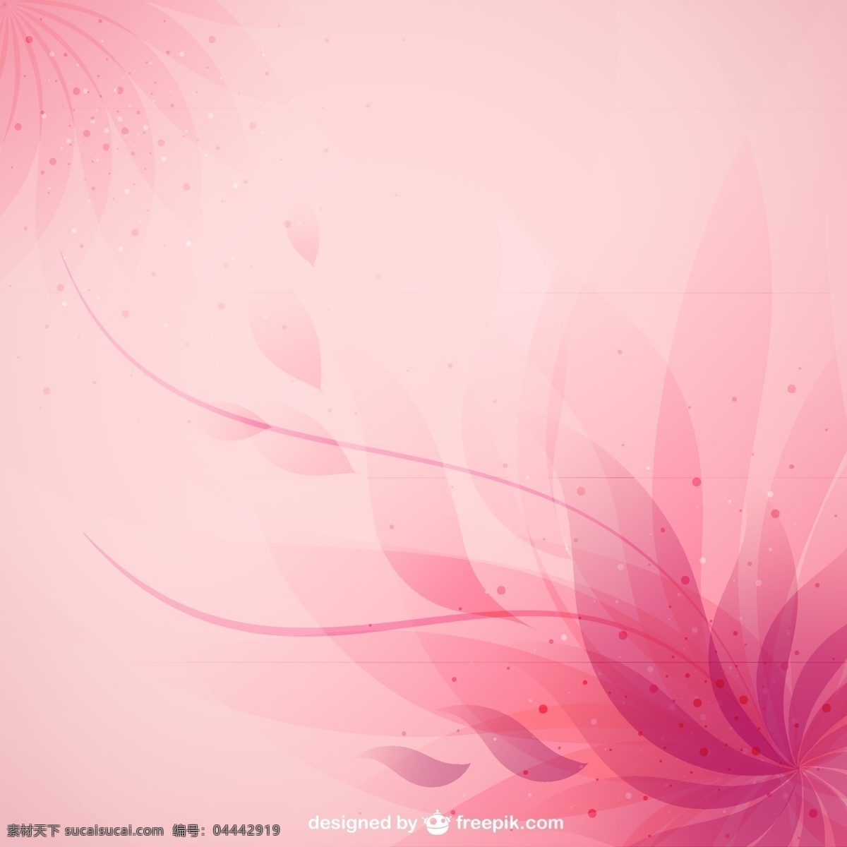 抽象 花卉 背景图片 花纹 背景 粉色 矢量图 格式 矢量 高清图片