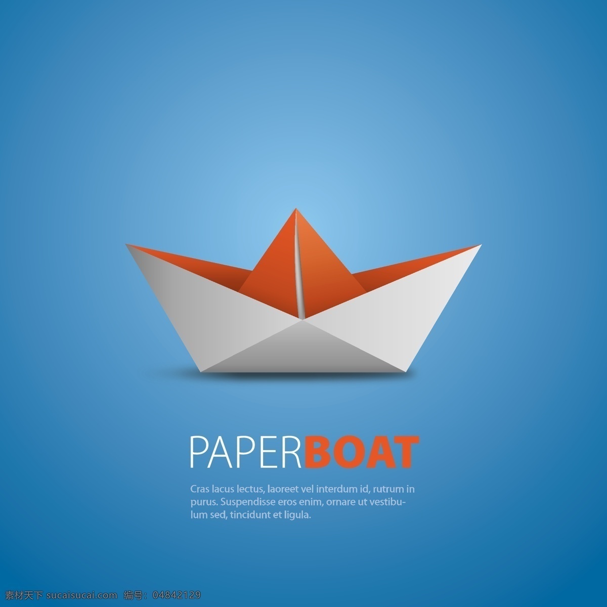好 纸船 矢量 创新 简单 印刷 折纸 一方面 纸制品