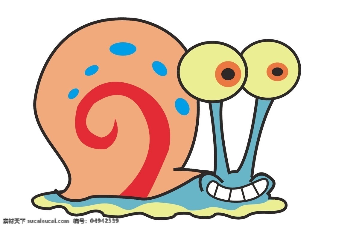小窝 蜗牛 卡通 简笔画 可爱 卡通设计