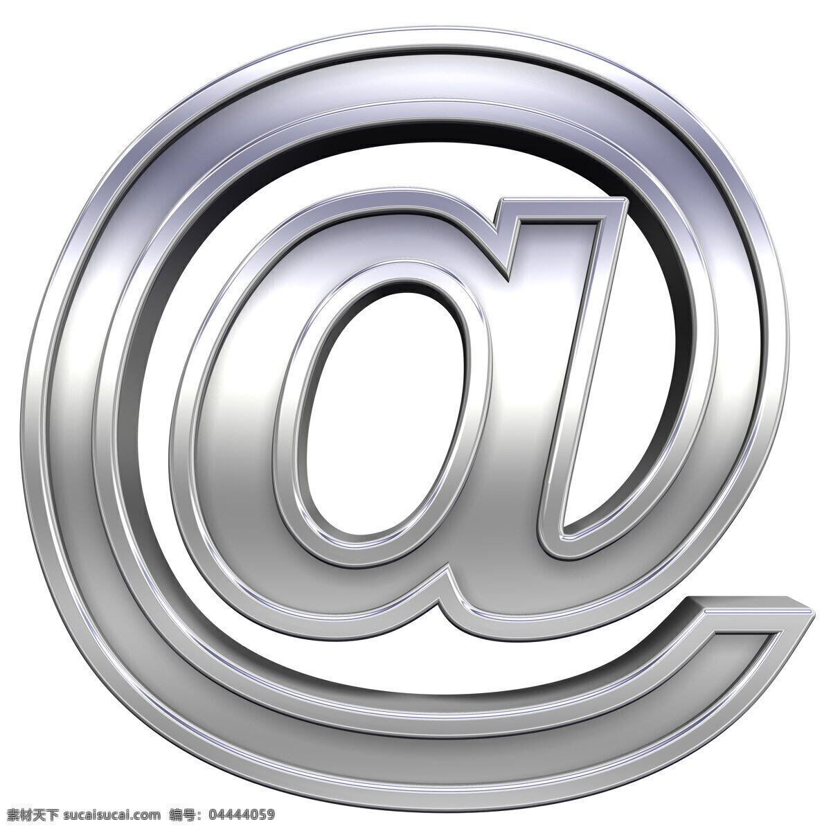 邮件 标志 字母 集 铬 框架 白色