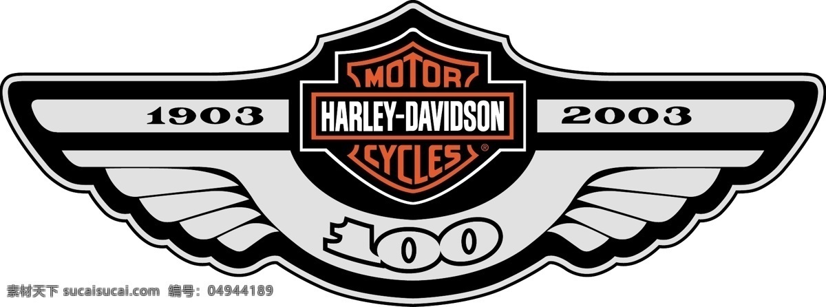 哈雷 戴维森 周年 免费 成立 标志 哈利 周年庆典 标识 psd源文件 logo设计