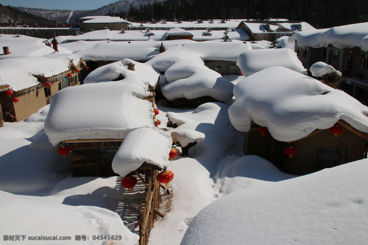 中国雪乡 雪乡 雪景 白色 照片 美景 风景 旅游摄影 国内旅游