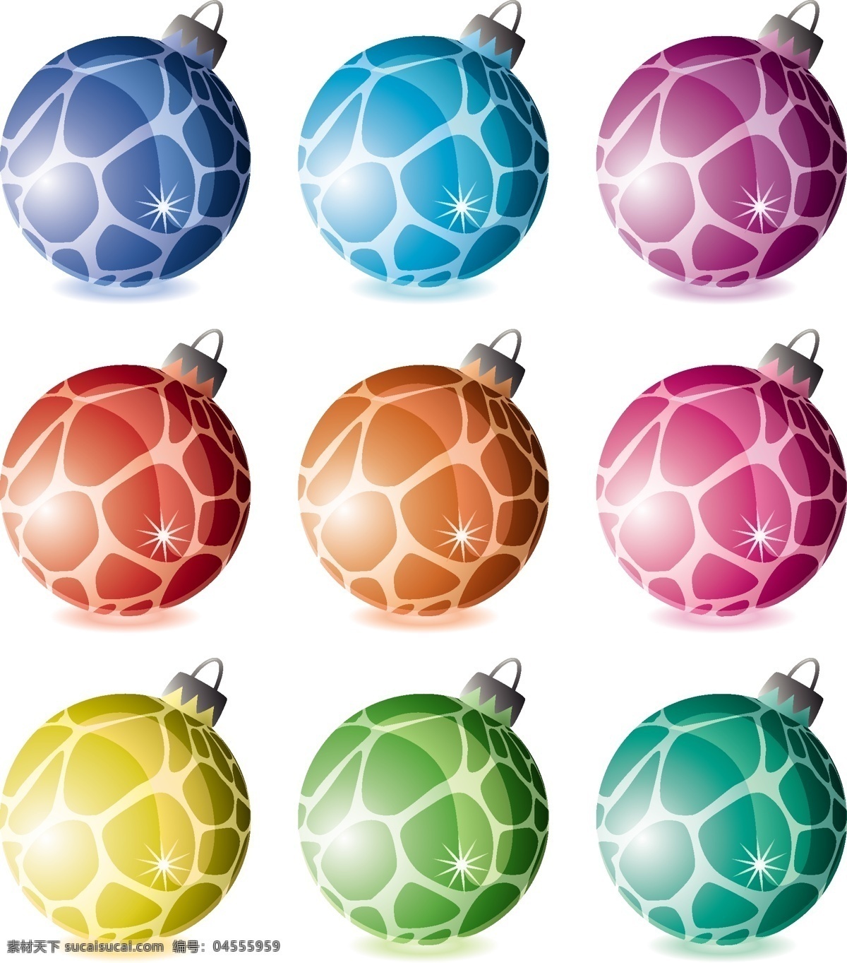 圣诞 装饰 吊球 矢量 圣诞节 节日素材 其他节日