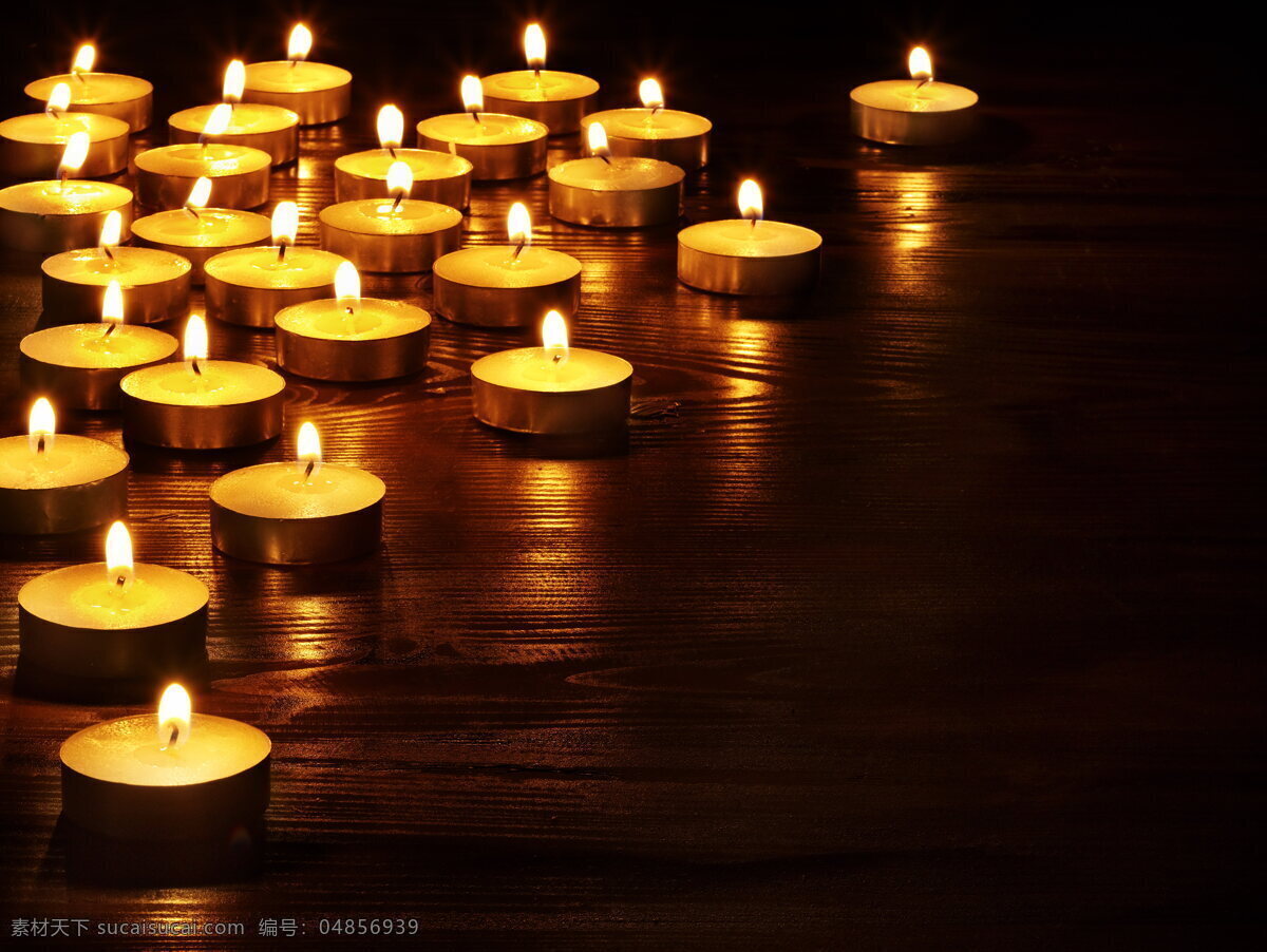 夜晚 祈祷 蜡烛 烛 烛光 火焰 焰火 火苗