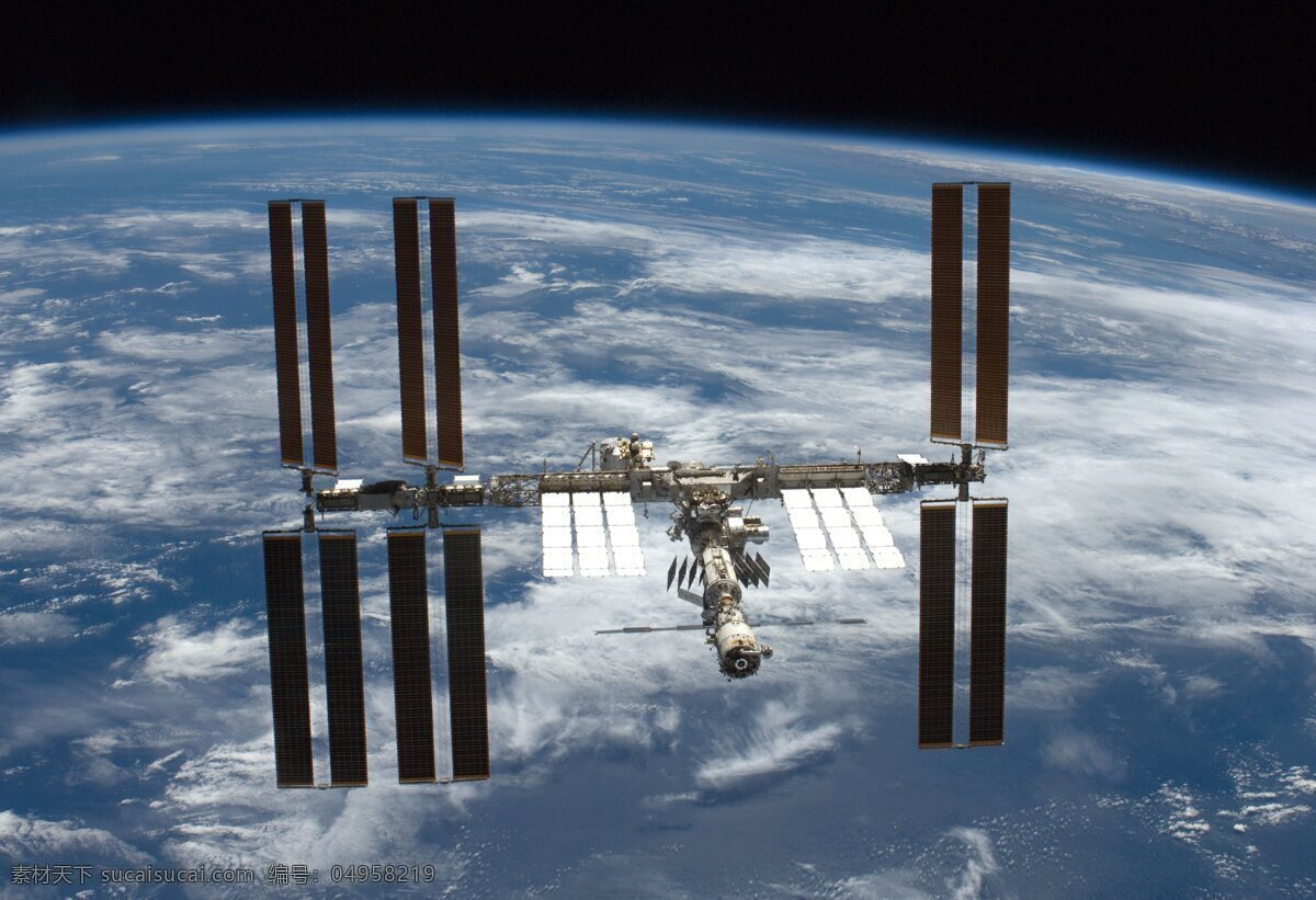 空间站 科学研究 宇宙飞船 太空飞船 航天 科技图片 现代科技
