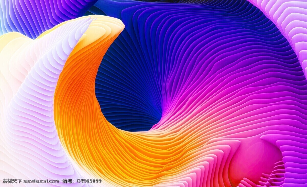 抽象线条背景 线条 图案 抽象 海浪 彩色 背景 科幻 科技 螺纹 酷炫 底纹边框 抽象底纹