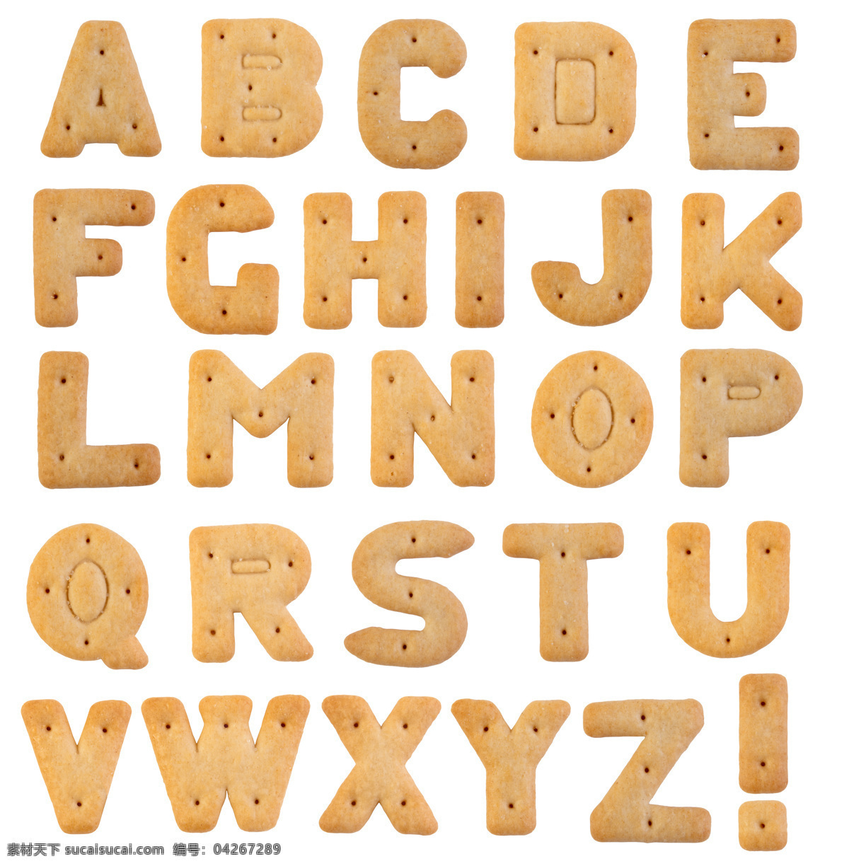 字母设计 英文字母 饼干字母 拼音 创意字母