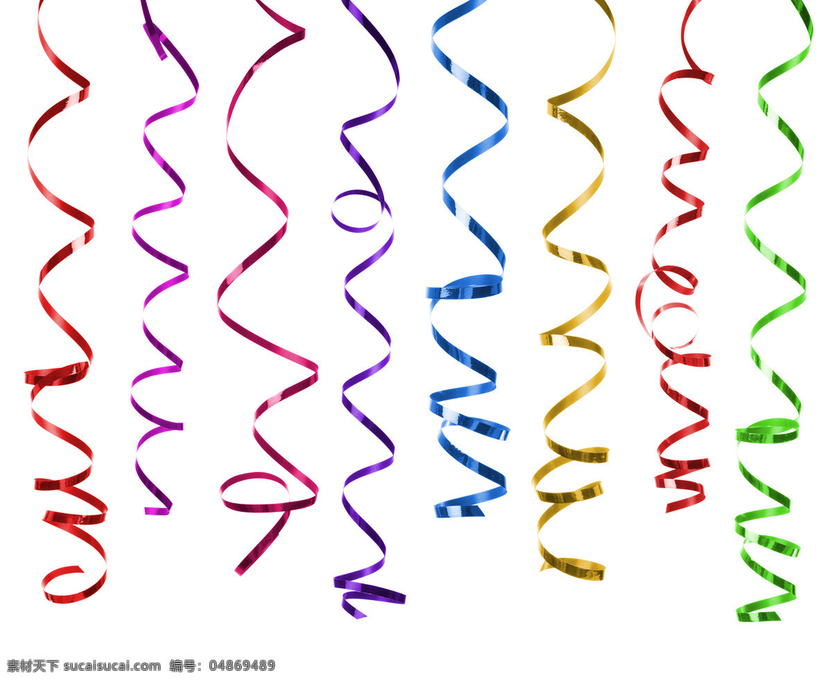 彩色 螺旋 丝带 彩带 纸片 纸屑 纸 节日庆典 生活百科