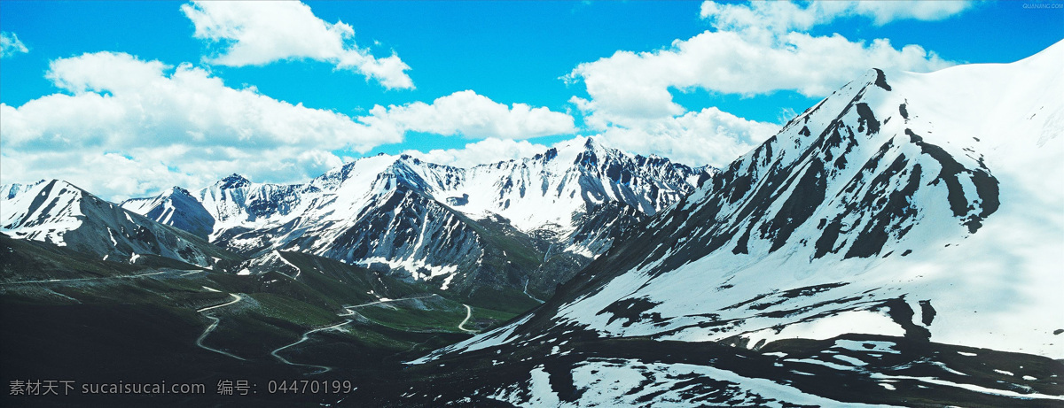 雪山 白云 风景 山景 自然风光 雪地 自然光景 自然观景 观景 全景 风景名胜 自然景观