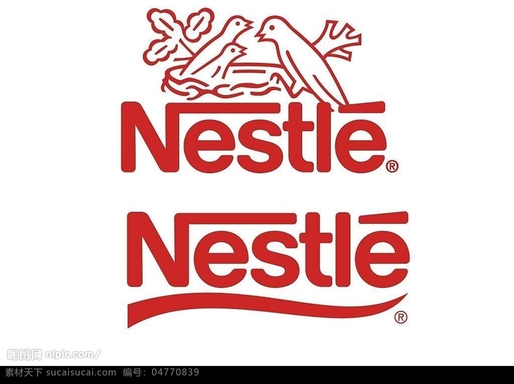 nestle 雀巢 标志 logo 矢量 雀巢标志 标识标志图标 企业 矢量图库 著名标志