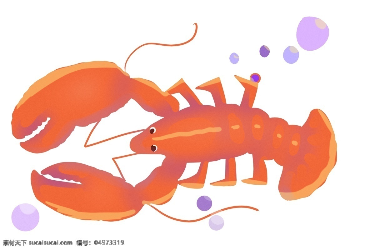 喝醉 动物 龙虾 插画 喝醉的龙虾 卡通插画 龙虾插画 深海龙虾 淡水龙虾 动物插画 喝酒的龙虾