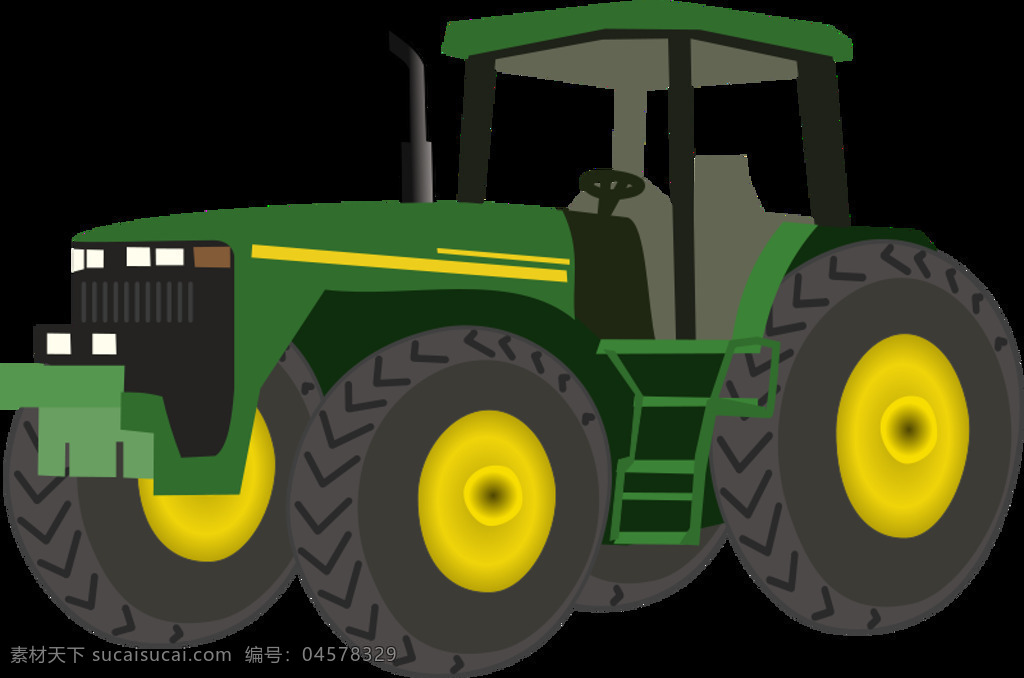 拖拉机 农场 农业 收割机 裴松 tracteur 插画集