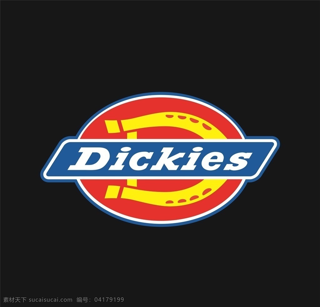 dickies 标志 元素 矢量图 休闲工装 工装制服 制造商 迪凯思 工装潮 美国运动品牌 美国品牌 美国服装 户外运动品牌 旗舰店 标志图标素材 标志图标 企业 logo