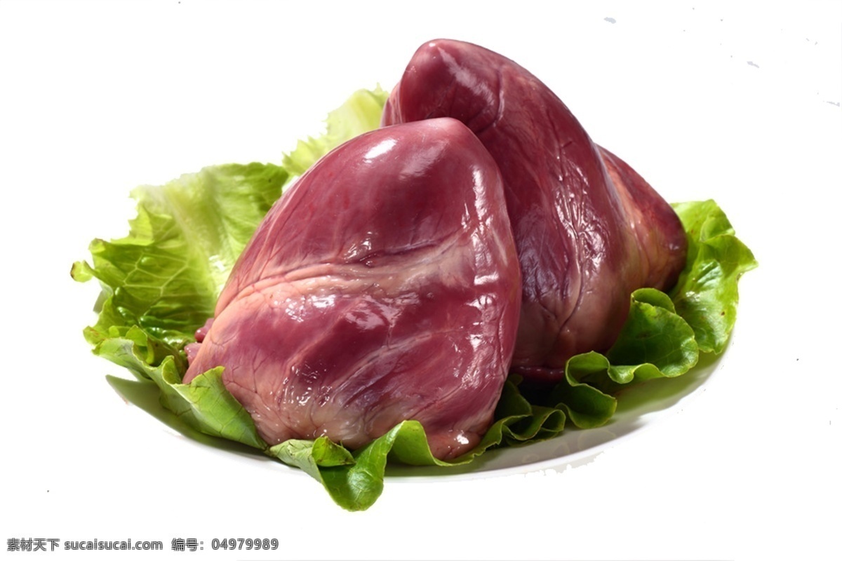 新鲜猪心 新鲜食材 食材 猪 猪心肺 护心肉 超市生鲜类