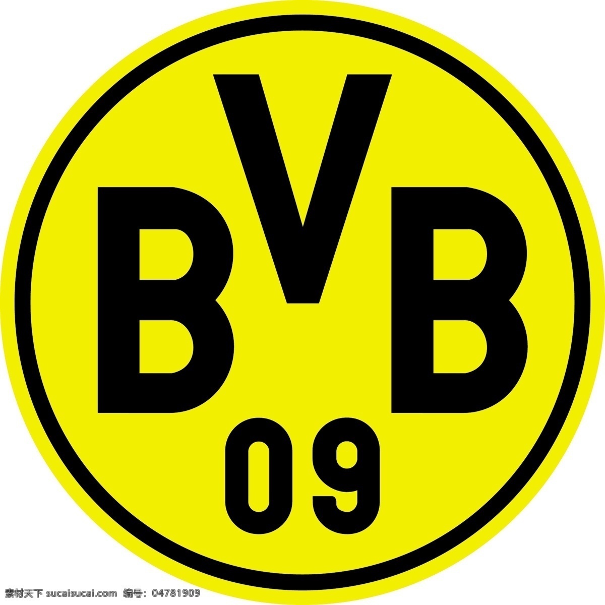 多特蒙德 足球 俱乐部 徽标 普鲁士 德甲 德国杯 超级杯 欧冠 欧联 欧足联 联赛 杯赛 德国 logo设计