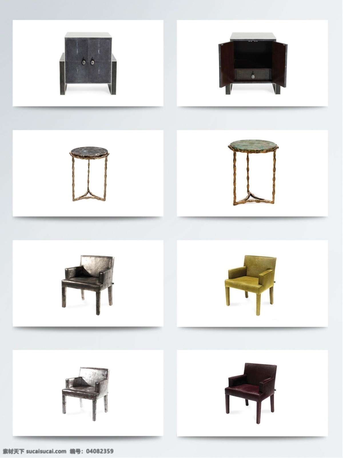 中国 风 古典 凳子 椅子 圆形 方形 原木色 木质茶几 深色椅子