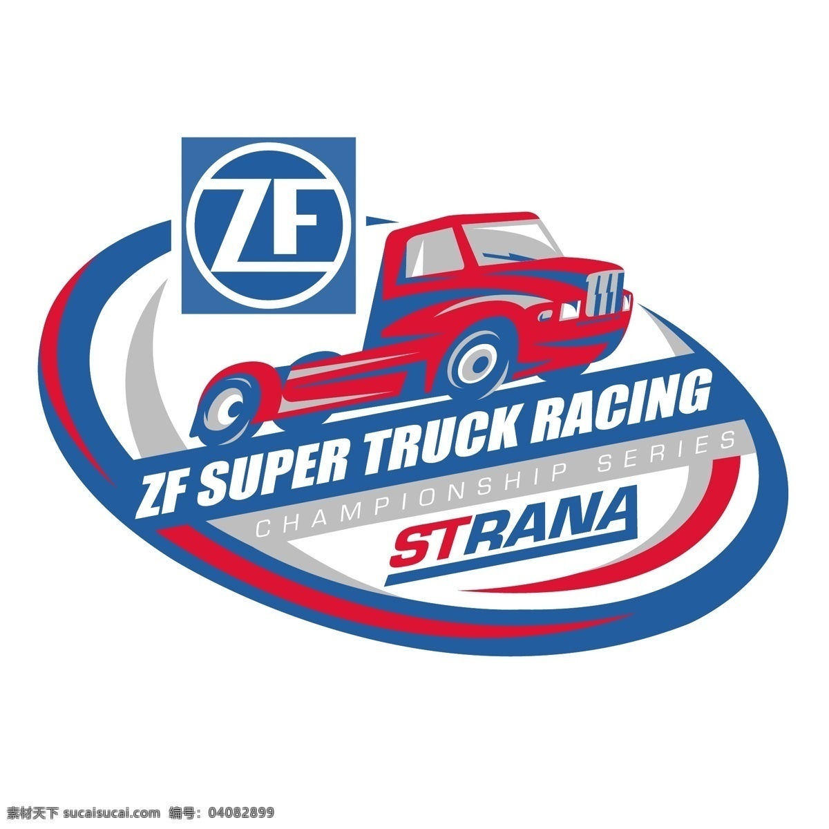 zf 超级 卡车 大赛 无 赛车 标识 标志 免费 psd源文件 logo设计