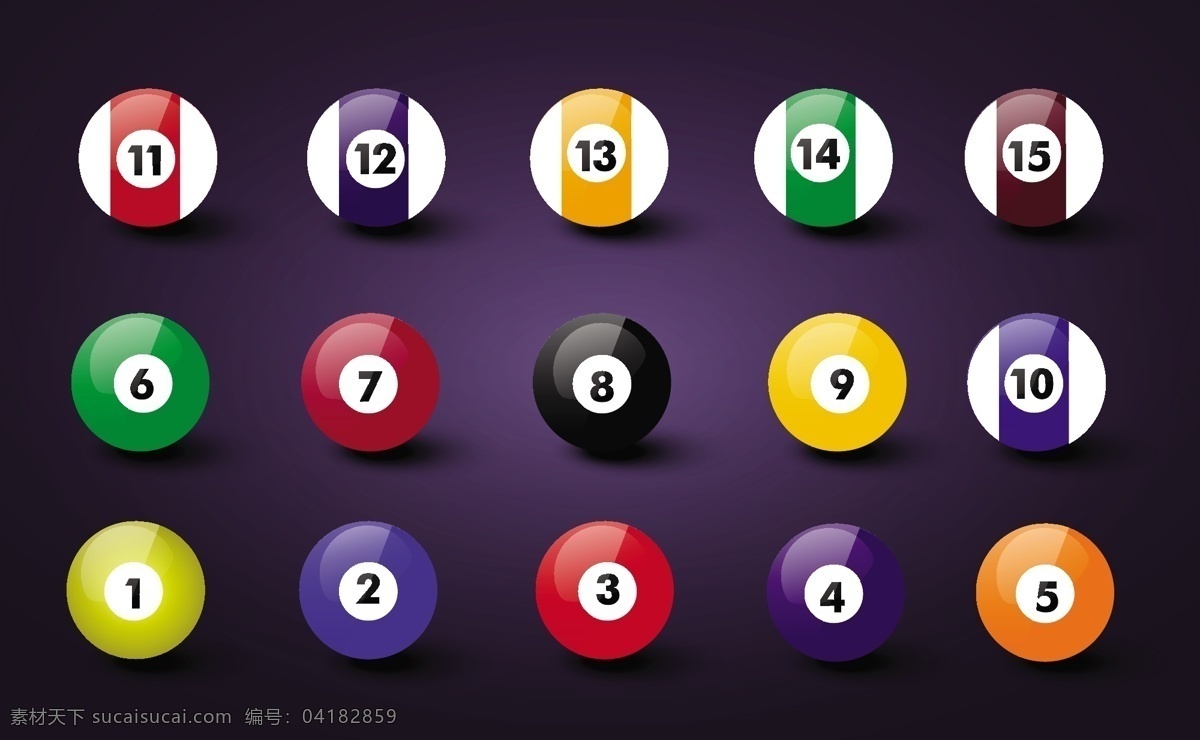 彩色 数字 桌球 背景 图 广告背景 广告 背景素材 背景图 黑色背景 球 圆形 底纹 背景底纹 蓝色 紫色 白色