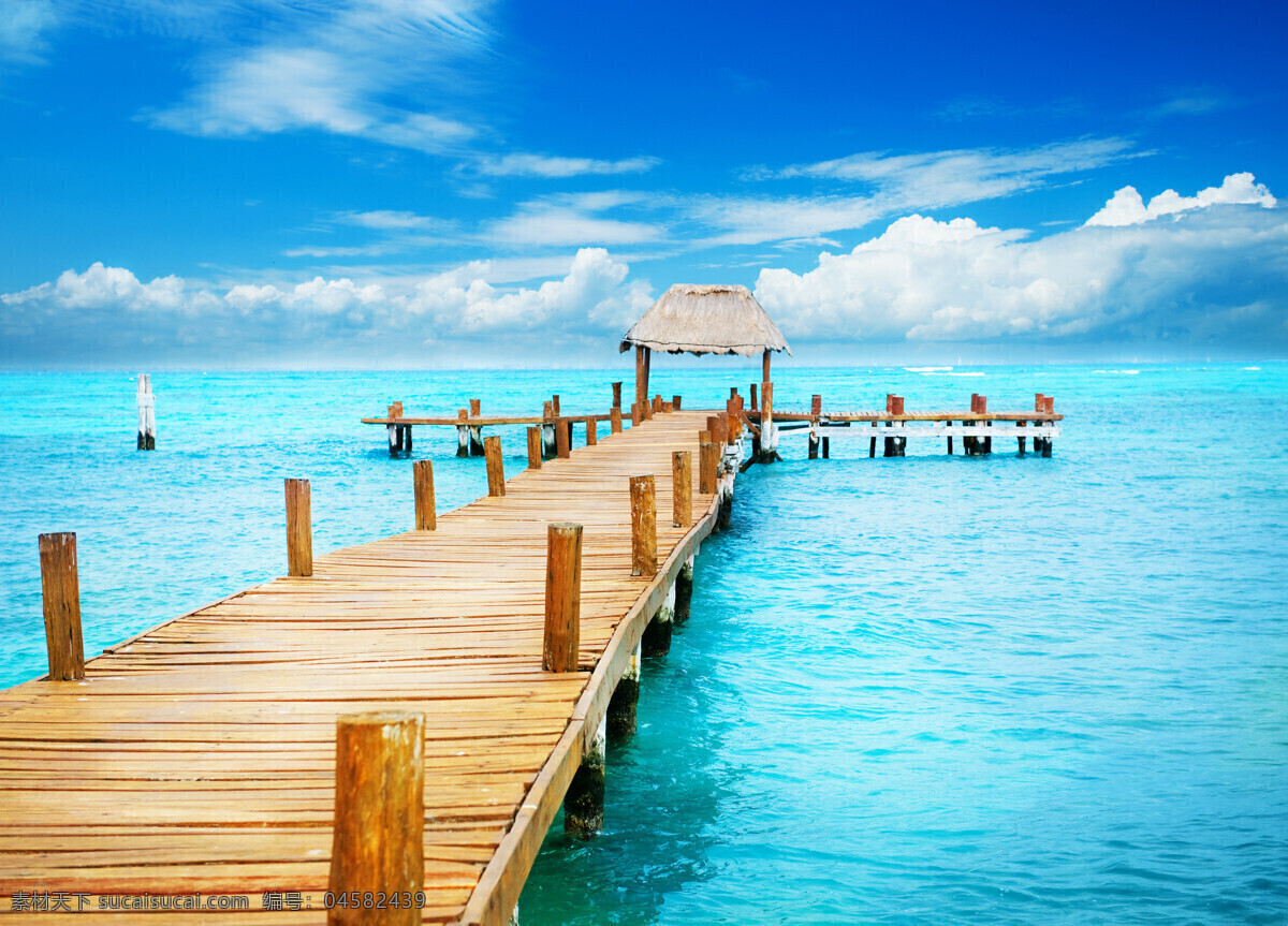 美丽 码头 夏日海滩 沙滩风景 美丽海滩 美丽风景 大海 海面 其他类别 生活百科