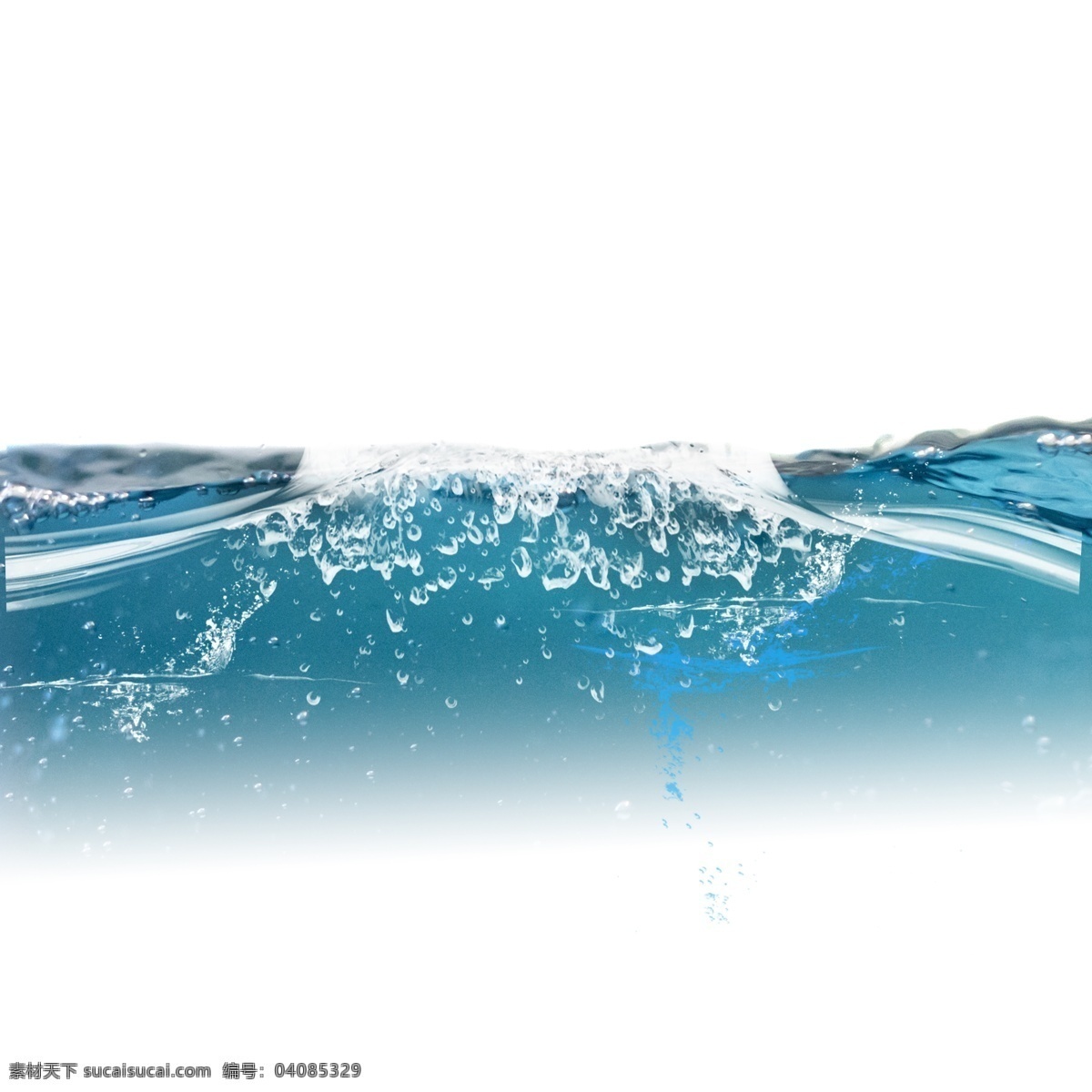 飞溅 水花 水滴 元素 喷溅 透明 动感 晶莹 蓝色水花 水珠