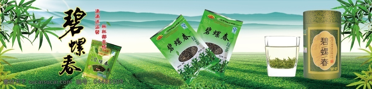 灯箱 灯片 茶叶 茶道 茶文化 茶韵 茶水 分层 绿色