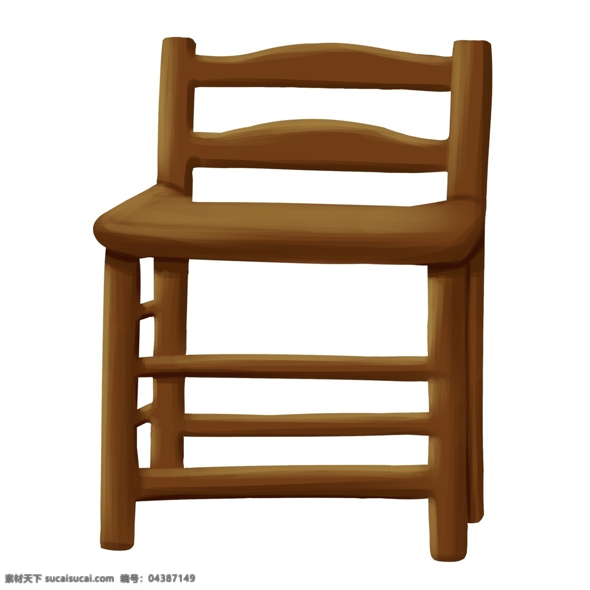 椅子 木质 卡通 家具