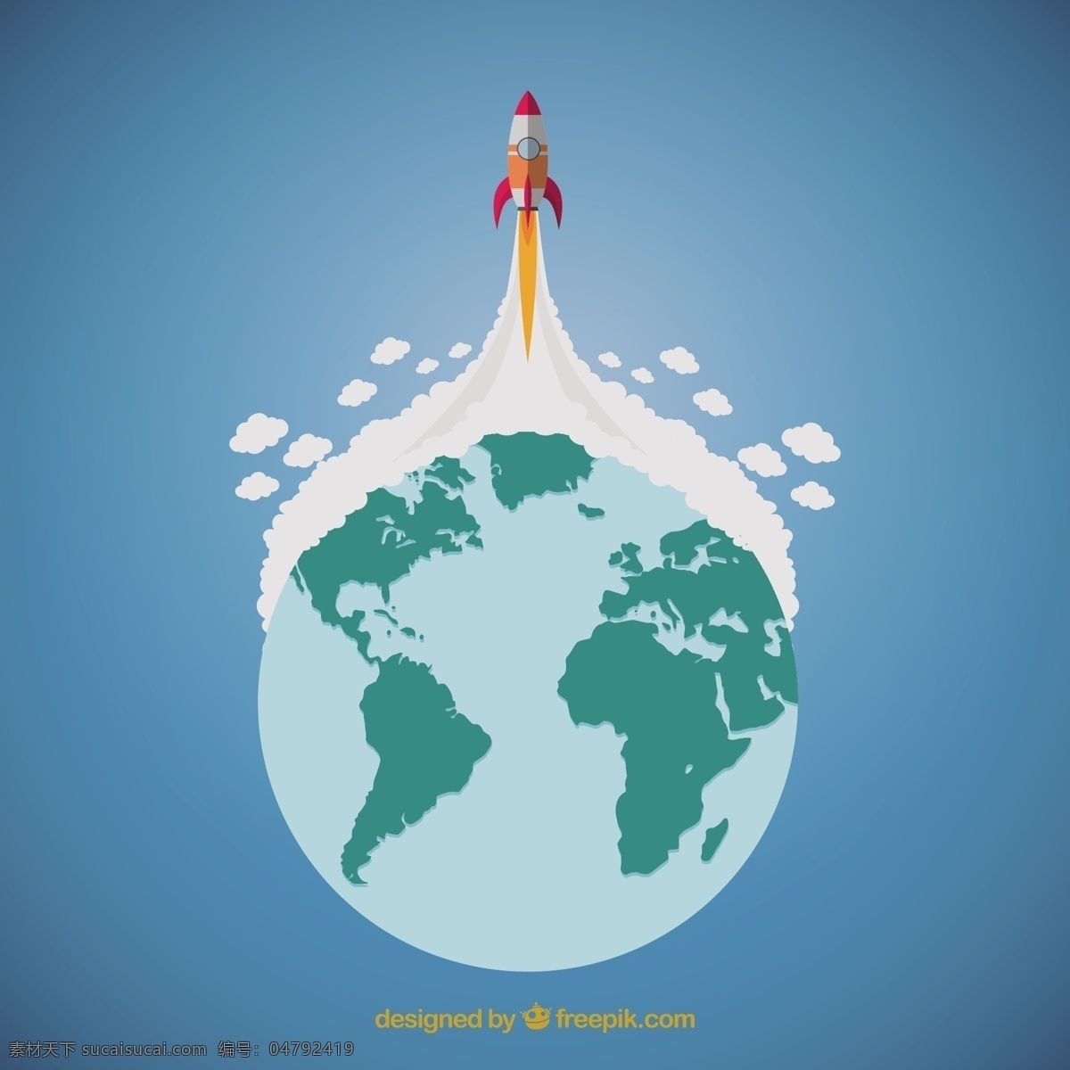 火箭发射 世界 地球 航天 船舶 火箭 发射 图标 高清 源文件