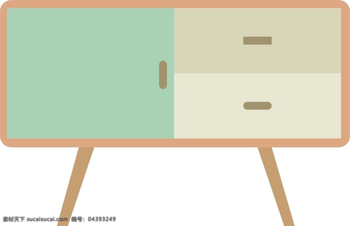 现代 简约 家具 柜子 图形 元素 家居用品 收纳 物品 北欧风