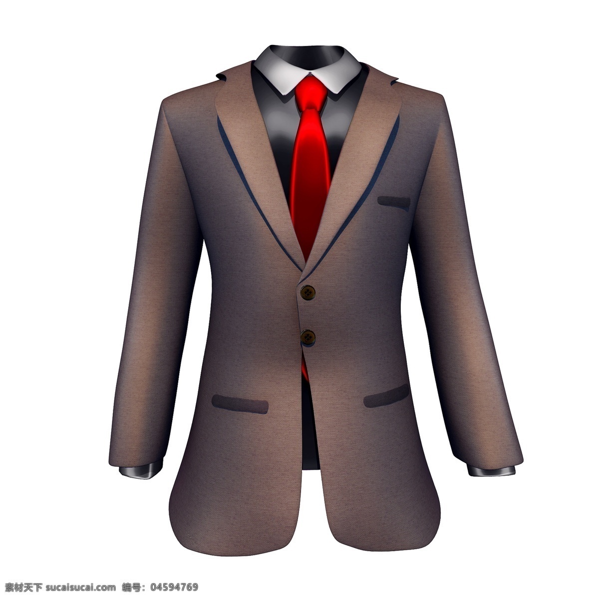 质感 西装 领带 图 精致 父亲节 新衣服 礼物 立体 仿真 3d 创意 套图 png图