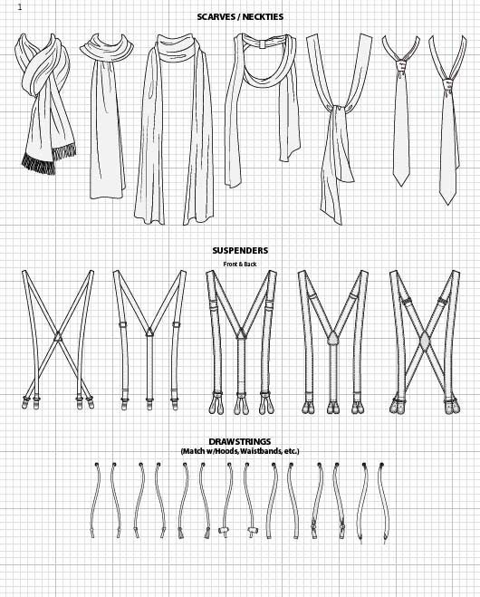 围巾 领带 设计图 服装设计 时尚女装 职业女装 职业装 女装设计 效果图 短裙 衬衫 服装 服装效果图 连衣裙