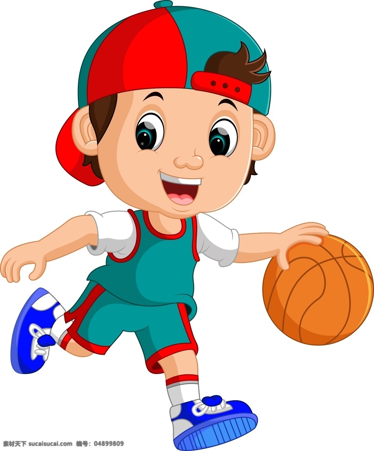 篮球 小 男孩 矢量 孩子 学生 卡通人物 可爱 打篮球 奔跑 运动 插图 漫画 动漫动画 动漫人物