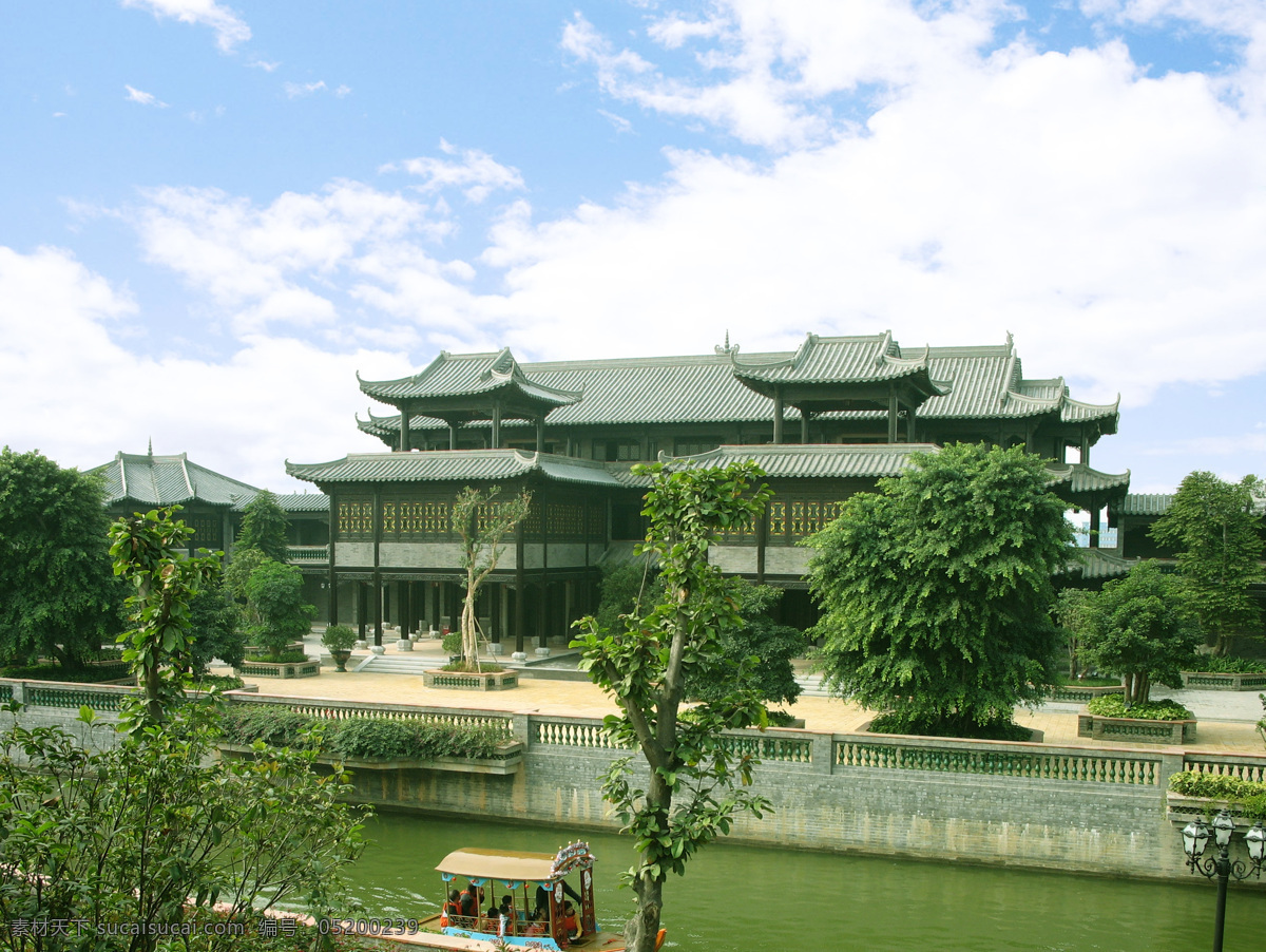 岭南 文化 园林建筑 岭南文化 粤晖园 装饰素材 园林景观设计