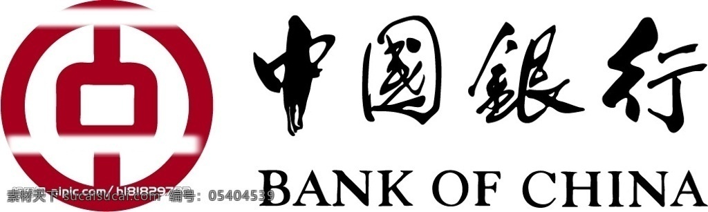 中国银行 矢量 图标 中国银行图标 标识标志图标 企业 logo 标志 矢量图库