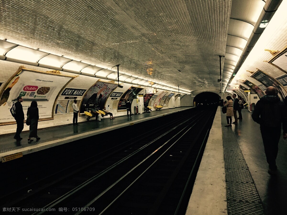巴黎地铁 巴黎 地铁 轨道 车站 地下铁 法国 旅游 城市 交通 旅游摄影 国外旅游