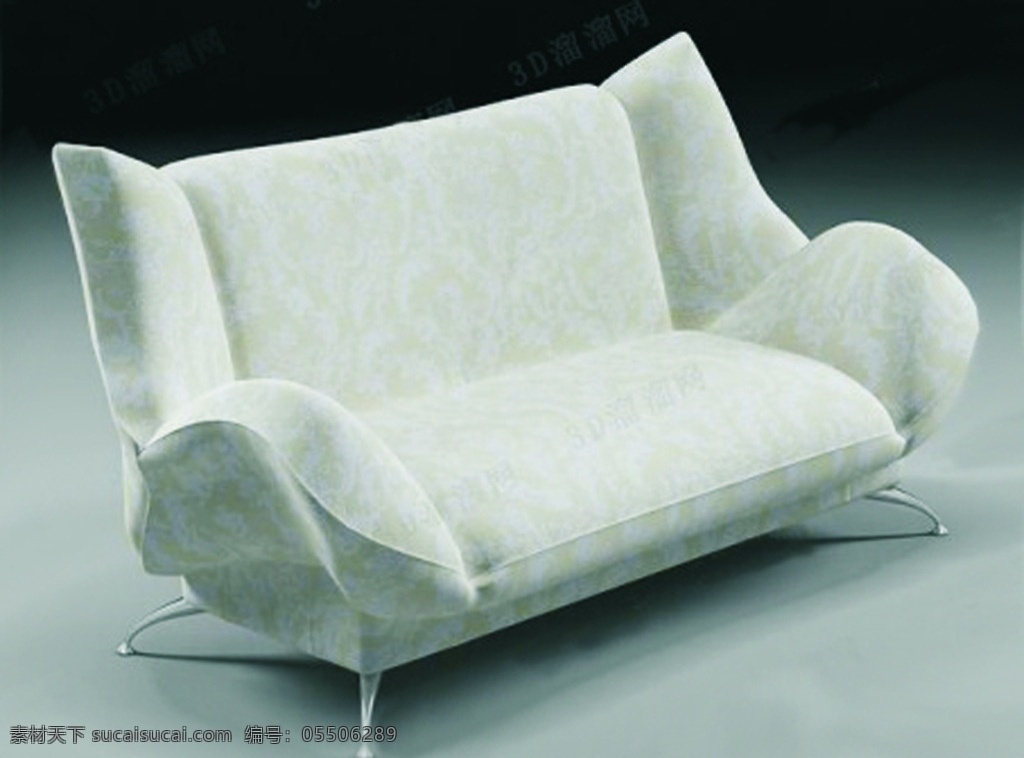 沙发模型 简约 简约风格 简约沙发 简约大方 3d设计 室内模型 max
