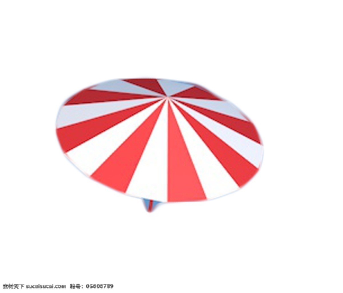 红条花纹的伞 红条 伞 遮雨