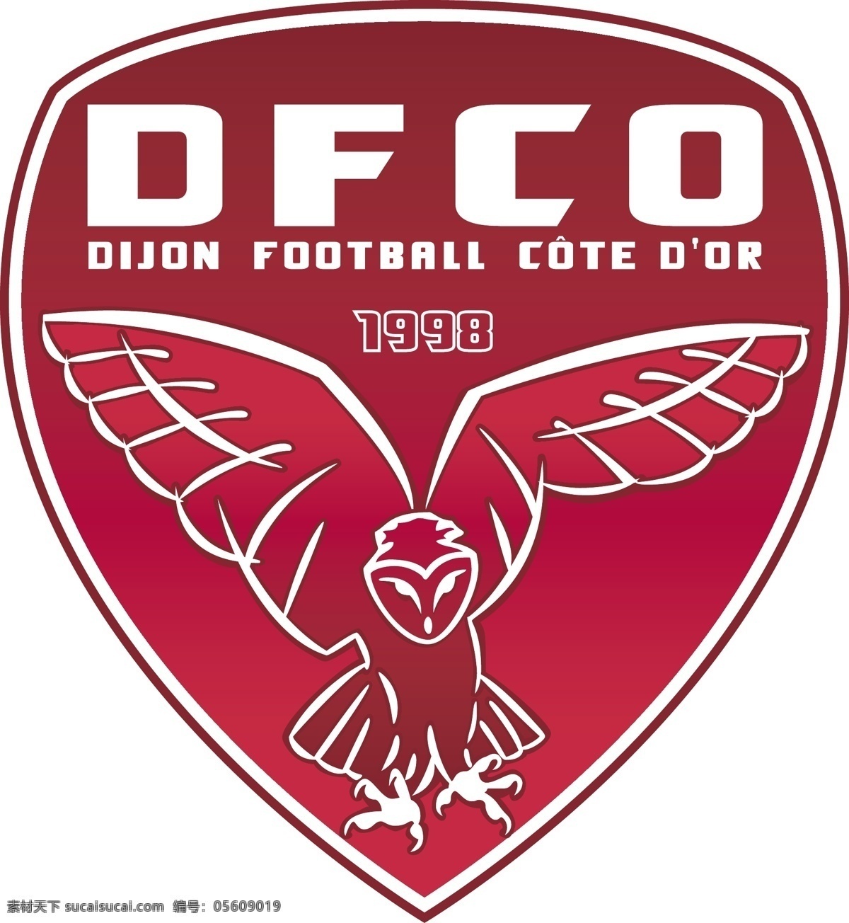 d或 第戎 足球 cote 自由 法国 科多尔 标志 psd源文件 logo设计