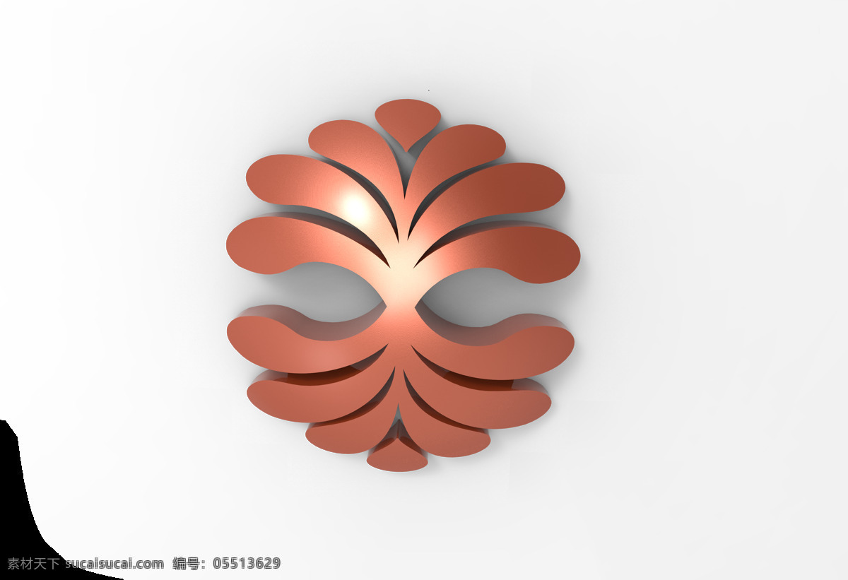 高清防伪标志 高清标志 防伪标志 立体标志 花形标志 花形防伪 3d设计 3d作品