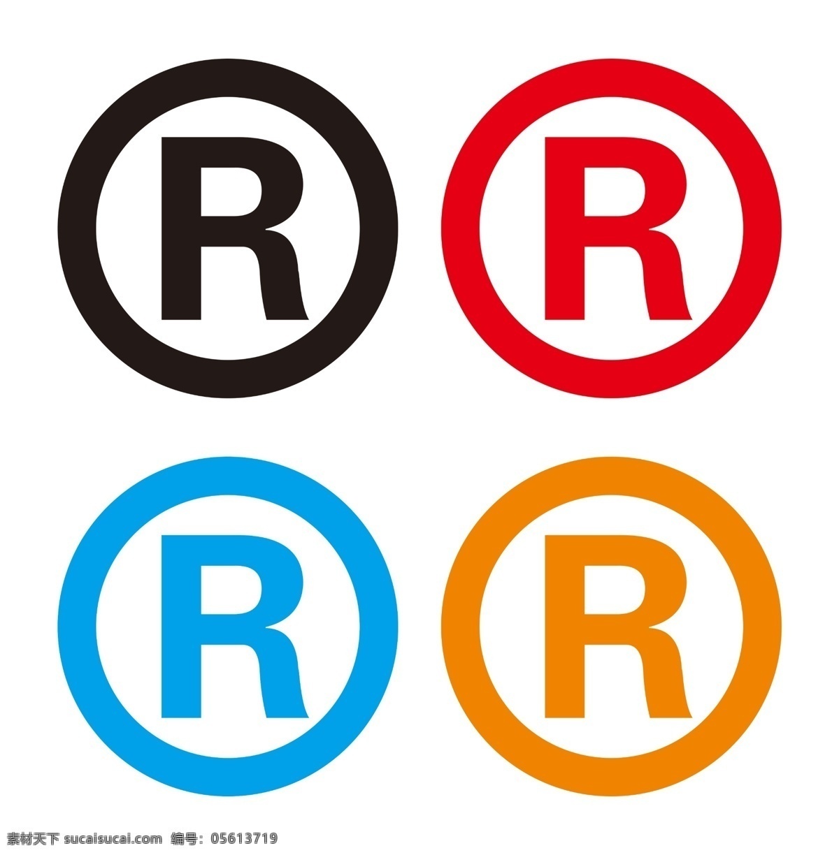 r注册商标 注册商标 r 圈r 注册r 标志r 标志 cdr小技巧 标志图标 公共标识标志