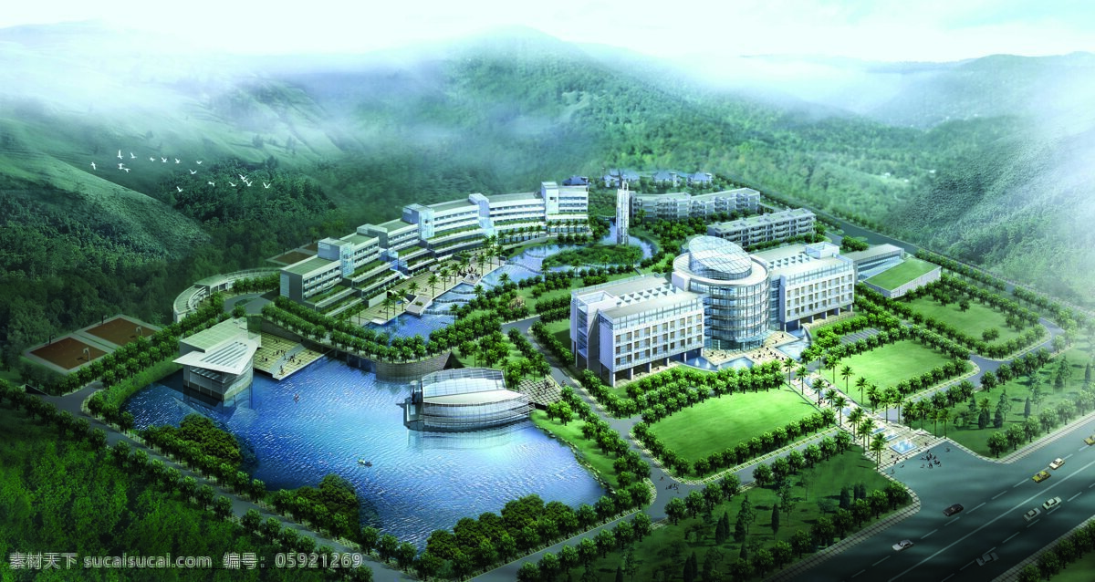 华艺 工商 行政管理 学院 设计素材 公共建筑 建筑设计 建筑装饰 白色