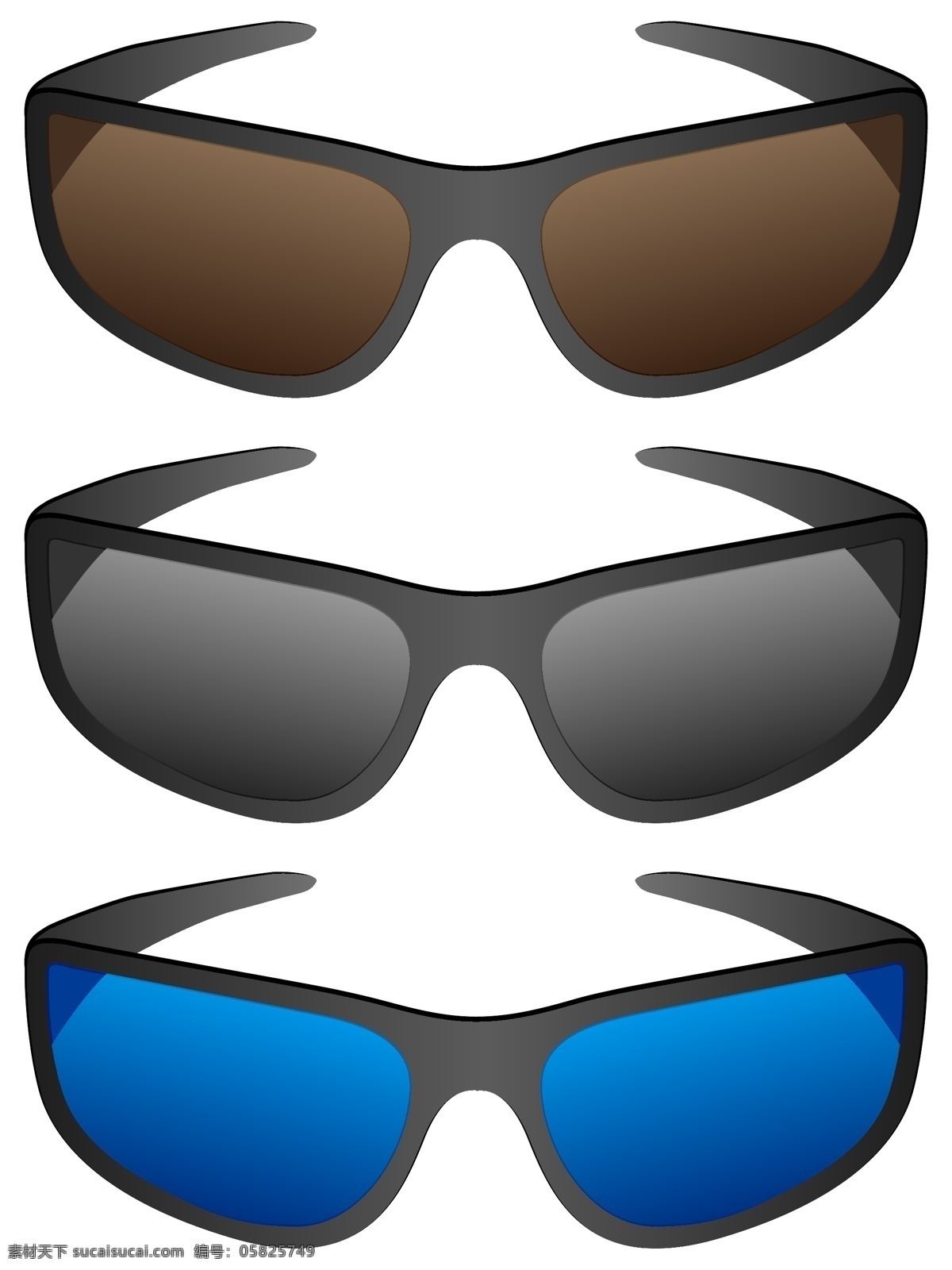 彩色 眼镜 设计素材 眼镜设计 眼镜素材 矢量眼镜 滑雪眼镜 墨镜 矢量素材 彩色眼镜 生活用品 生活百科 白色