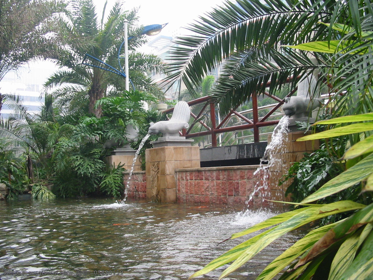 水景 园林 房地产 绿化 水 装饰素材 园林景观设计