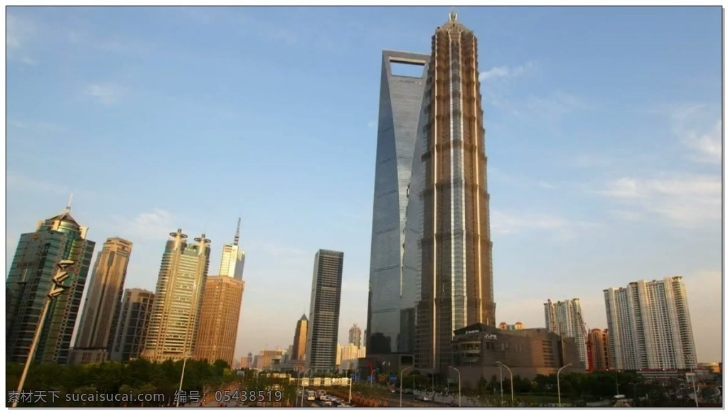 上海 陆家嘴 延时 视频 金融 繁华 傍晚 视频素材 动态视频素材