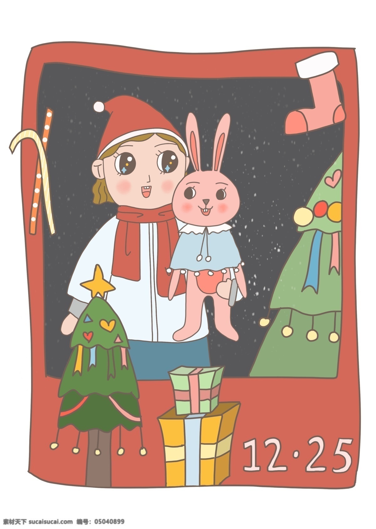 透明 底 圣诞节 纪念 照片 圣诞纪念照片 圣诞帽子 糖果袜子 礼物袜子 红帽子 圣诞快乐 过圣诞节 可爱 圣诞礼物 兔子玩偶