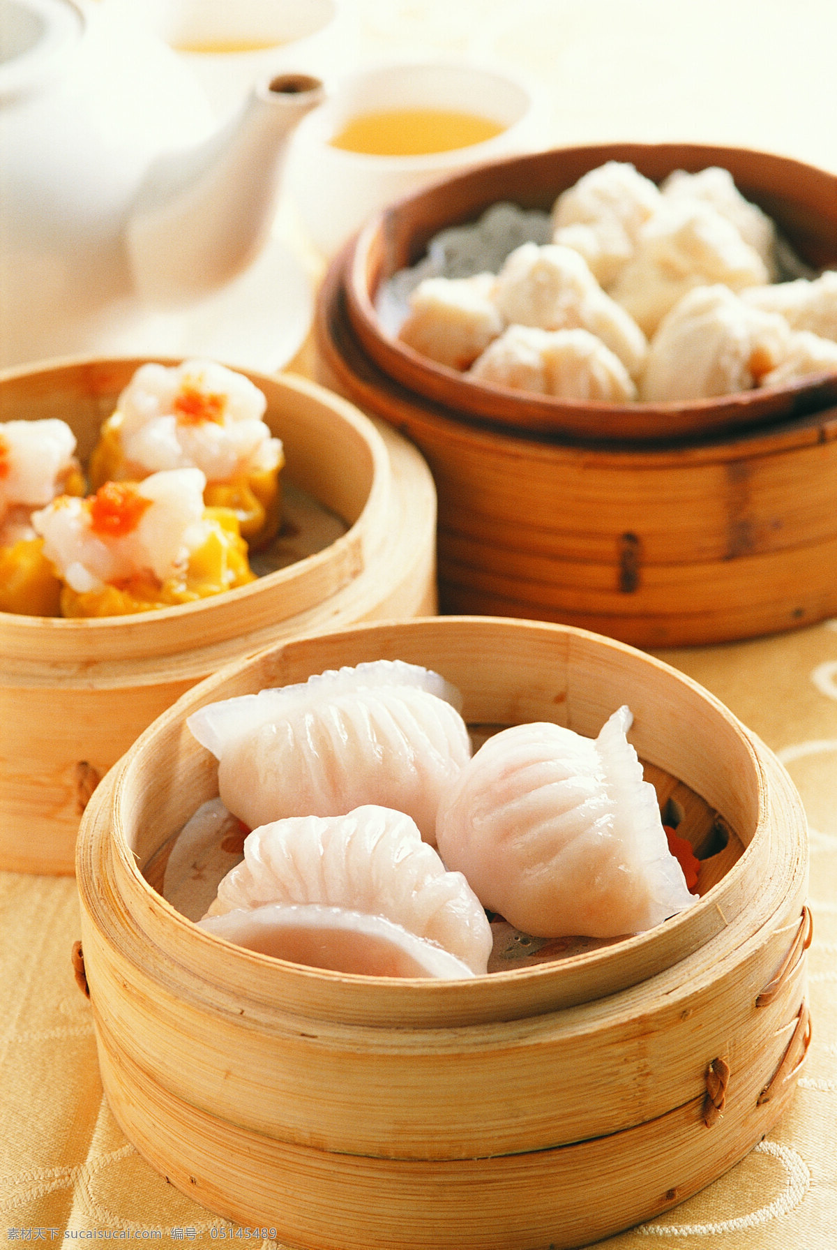 中式 早点 小 笼 水晶 虾 饺 早餐 中式早点 水晶虾饺