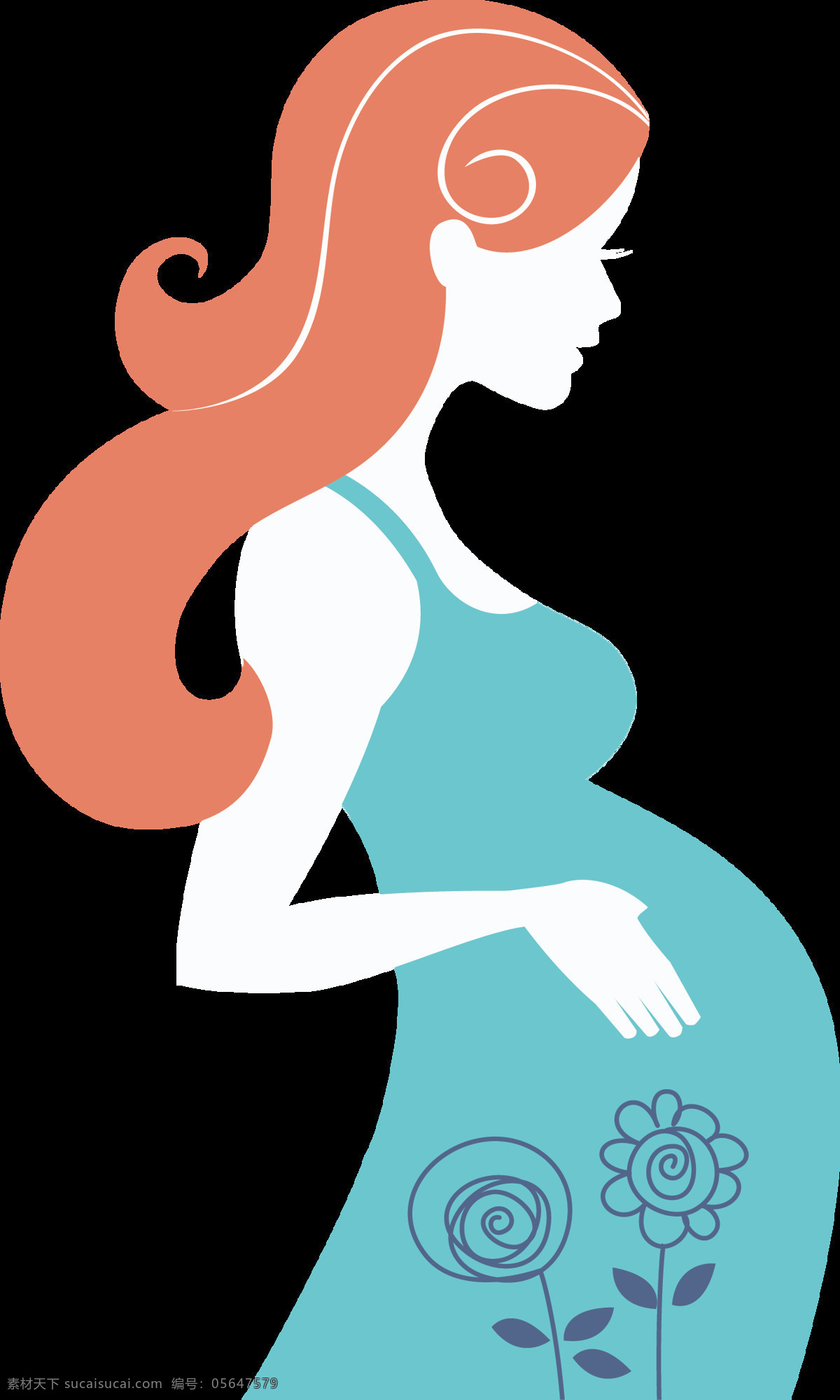 孕妇 卡通图片 卡通 透明图层 简笔画 婴儿 妈妈 展板模板