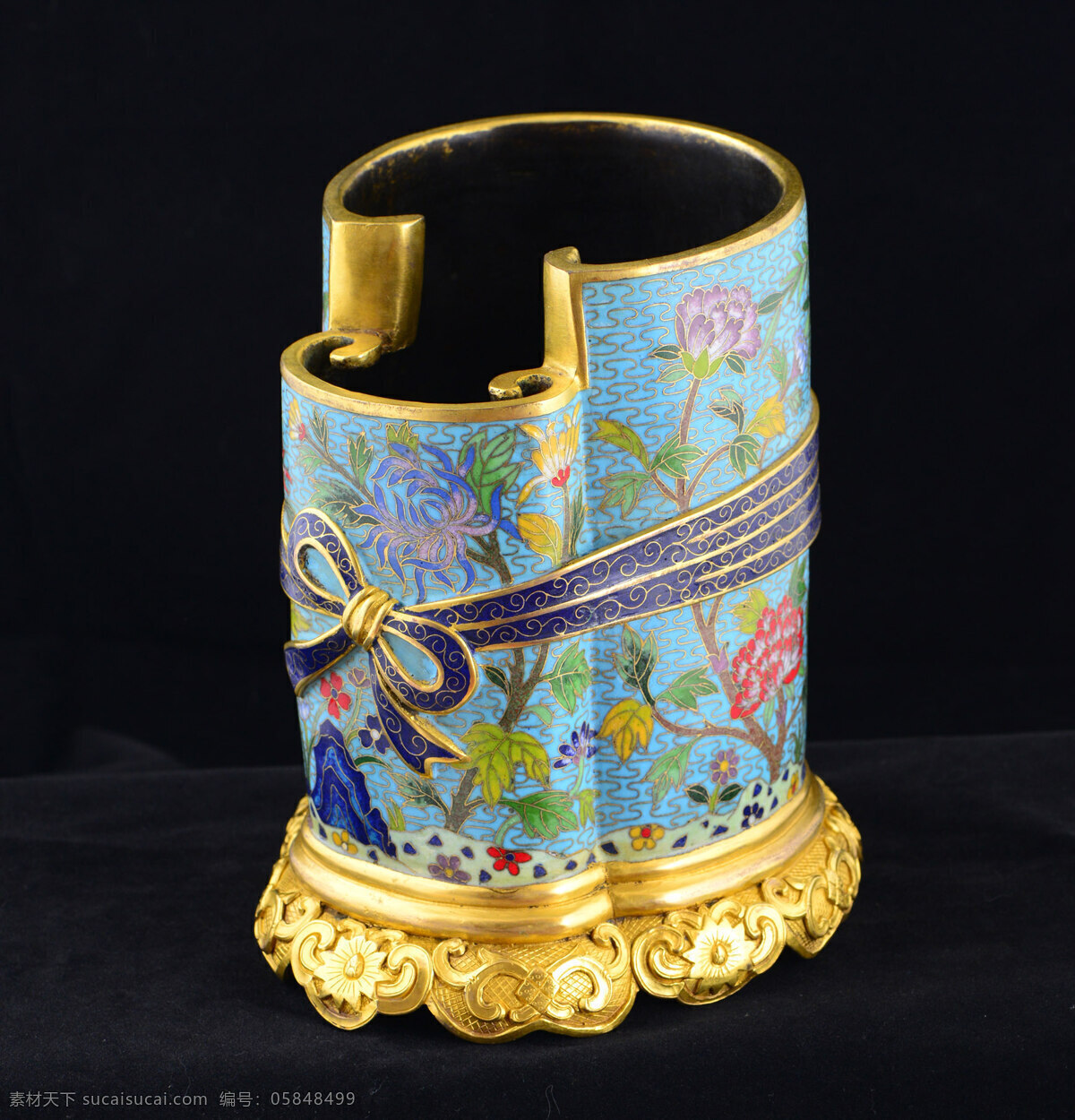 景泰蓝花瓶 花瓶 饰品 文化艺术 传统文化