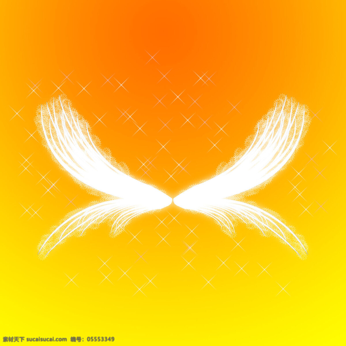 乳白色翅膀 乳白色 翅膀 设计素材 模板下载 天使翅膀 翅膀背景 天使 动漫动画