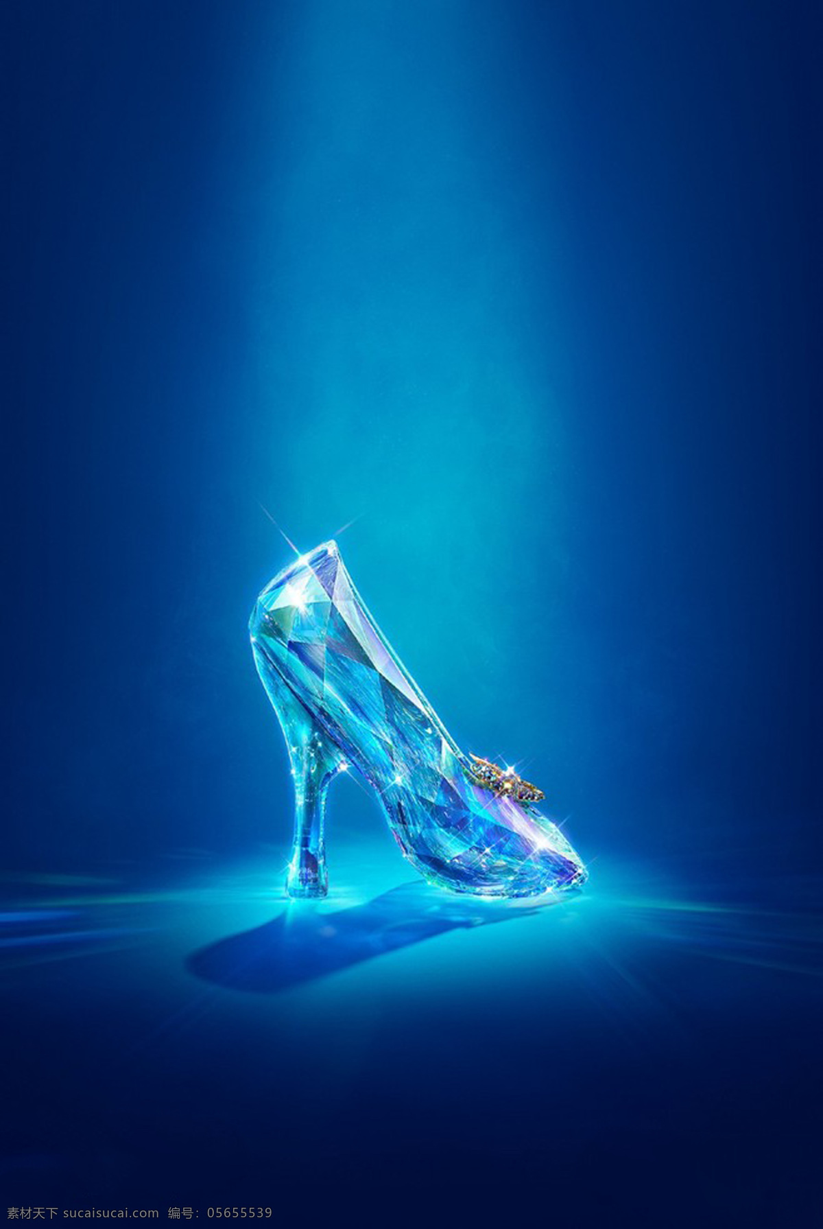 蓝色水晶鞋 蓝色 背景 水晶鞋 文艺 小清新 唯美 幻想 灯光 蓝光 简约 聚光灯 聚光 焦点 闪耀 闪亮 艺术文艺类